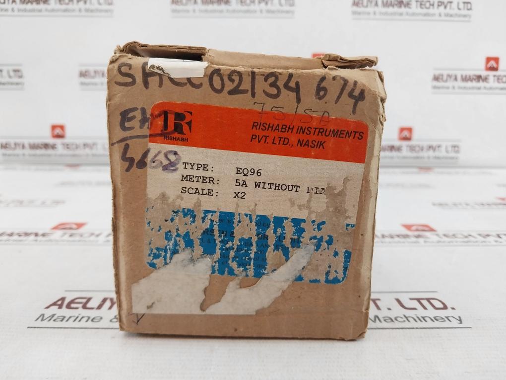 Rishabh Eq96 Ac Ammeter 0-75/150A 75/5A 850V Sacc27077001 -10 To +55 C/0-40 C