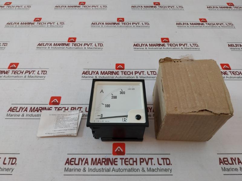 Rishabh Eq 96 Ac Ammeter 12094 0-300/600A 300/5A S8 K 020990 Q 2097
