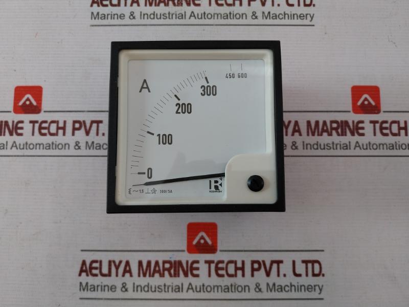 Rishabh Eq 96 Ac Ammeter 12094 0-300/600A 300/5A S8 K 020990 Q 2097