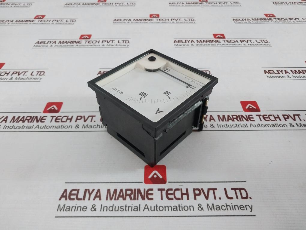 Rishabh Eq96 Ac Ammeter 125/5A S8E 009720 Q 2097 E236986 600V