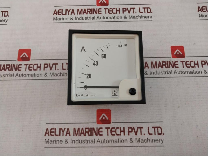 Rishabh Eq 96 Ac Ammeter 850V 0-112.5/150A 75/5A -10 To +55 C/0-40 C