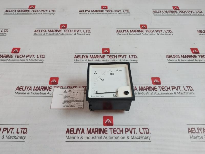 Rishabh Eq 96 Ac Ammeter P1030295Ris 0-100/200A 850V E236986