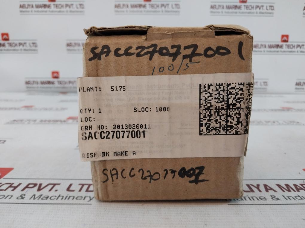 Rishabh Eq 96 Ac Ammeter P1030295Ris 850V 0-150/200A 100/5A 600V 2000M