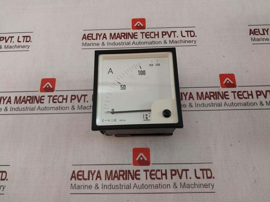 Rishabh Eq 96 Ac Ammeter P1030295Ris 850V 0-150/200A 100/5A 600V 2000M