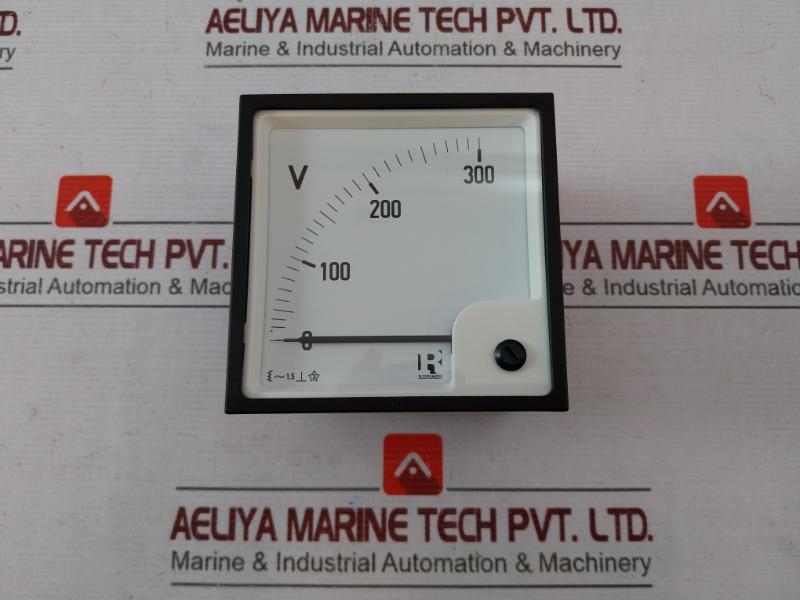 Rishabh Eq 96 Ac Ammeter P1032390Ris 0-300V E236986 S9D 001987 Q 2119