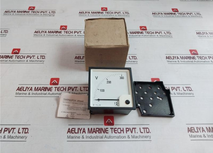 Rishabh Eq96 Ac Analog Voltmeter 0-300V Sacc28077367