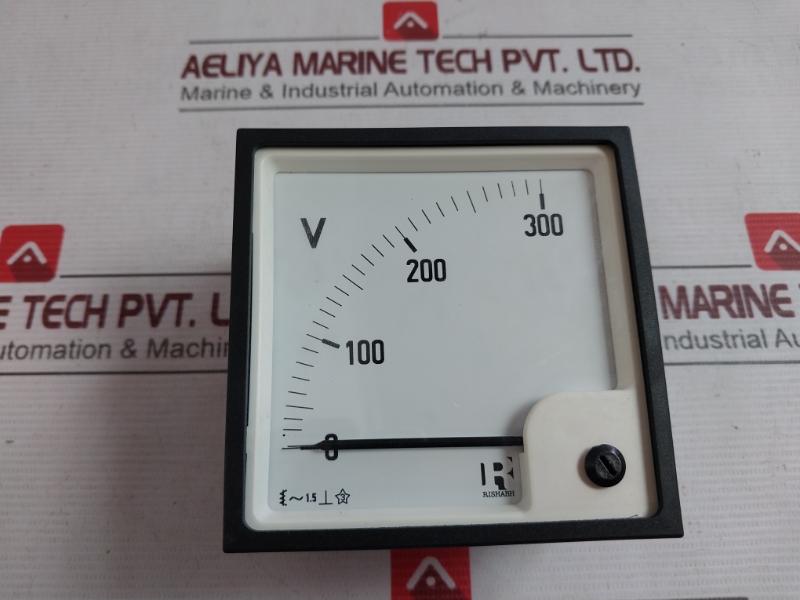 Rishabh Eq96 Ac Analog Voltmeter 0-300V Sacc28077367