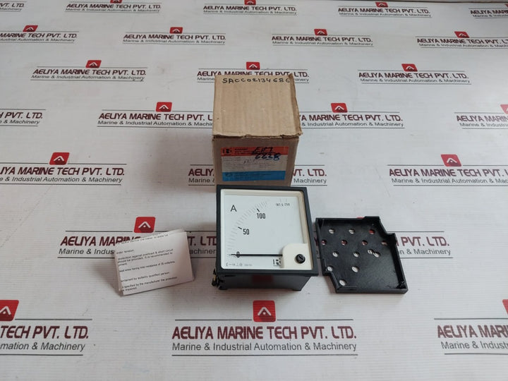 Rishabh Eq96 Ac Analog Voltmeter Sacc02134686 0-125/250A E236986