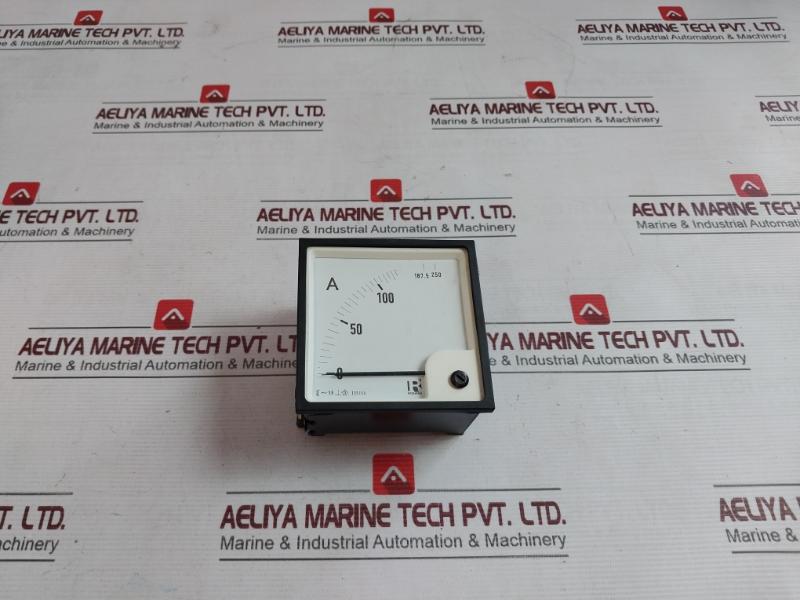 Rishabh Eq96 Ac Analog Voltmeter Sacc02134686 0-125/250A E236986