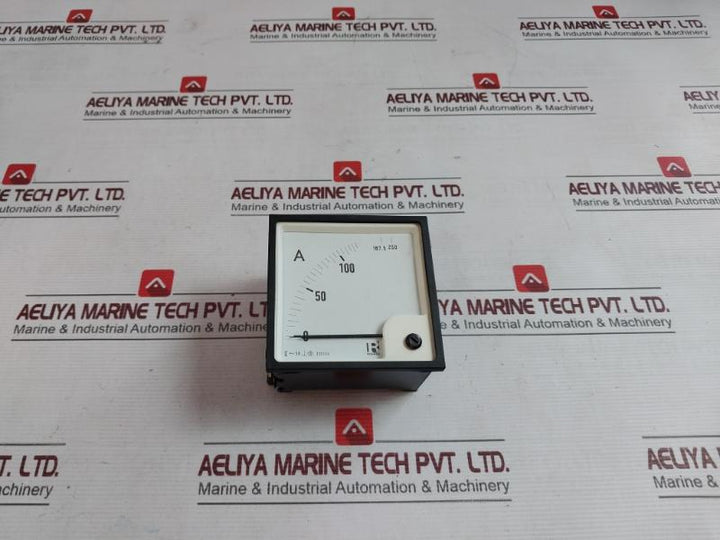 Rishabh Eq96 Ac Analog Voltmeter Sacc02134686 0-125/250A E236986