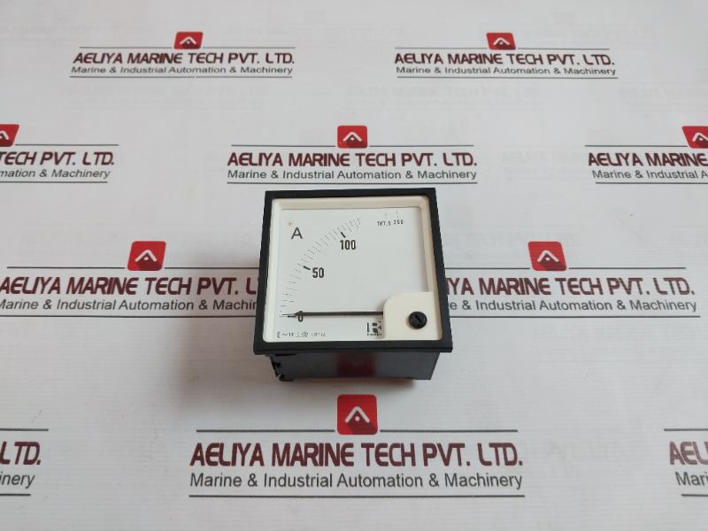 Rishabh Eq 96 Ammeter 850V E236986 0-125/250 A