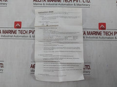 Rishabh Eq 96 Ampere Panel Meter 0-300V S8C 020800 Q 2097