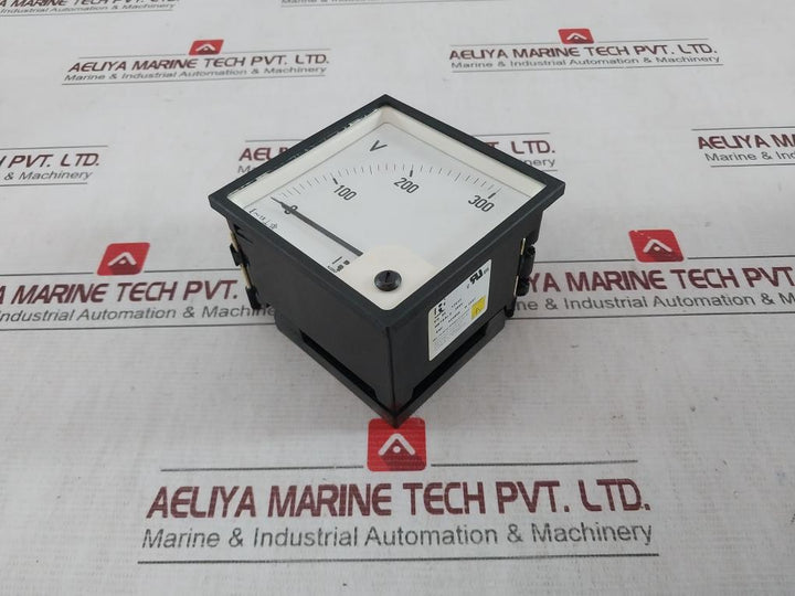 Rishabh Eq 96 Ampere Panel Meter 0-300V S8C 020800 Q 2097