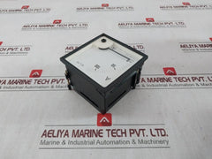 Rishabh Eq 96 Ampere Panel Meter 5A Without Dial Scale X2 0-125/250A