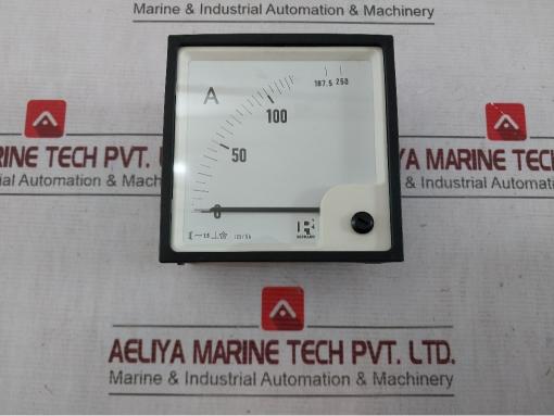 Rishabh Eq96 Ampere Panel Meter 5A Without Dial Scale X2 600V