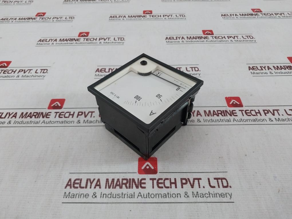Rishabh Eq 96 Ampere Panel Meter Scale X (2) S8B 008070 Q 2077