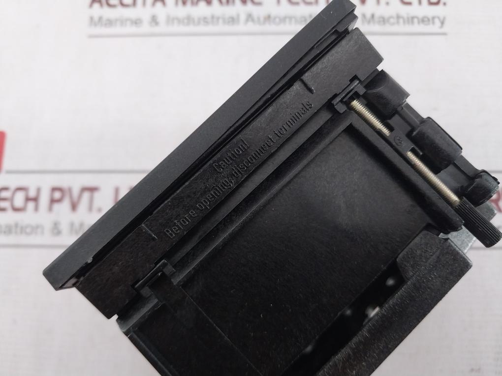 Rishabh Eq 96 Ampere Panel Meter Scale X (2) S8B 008070 Q 2077