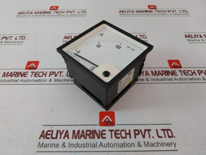 Rishabh Eq 96 Analog Ac Ammeter Sacc27077357 0-100/200A, 100/5A 850V P1030295Ris