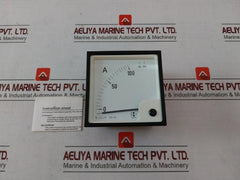 Rishabh Eq 96 Analog Panel Ammeter 0-100/200A 100/5A 850V Peak