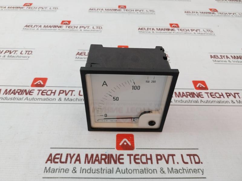 Rishabh Eq 96 Analog Panel Ammeter 0-100/200A 100/5A 850V Peak