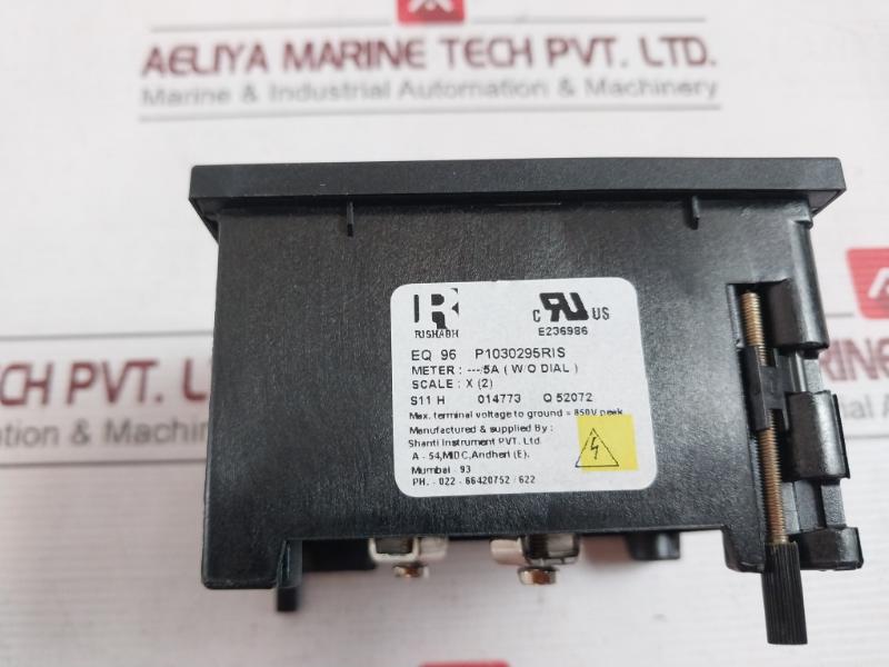 Rishabh Eq 96 Analog Panel Ampere Meter P1030295Ris 100/200A Sacc27077357