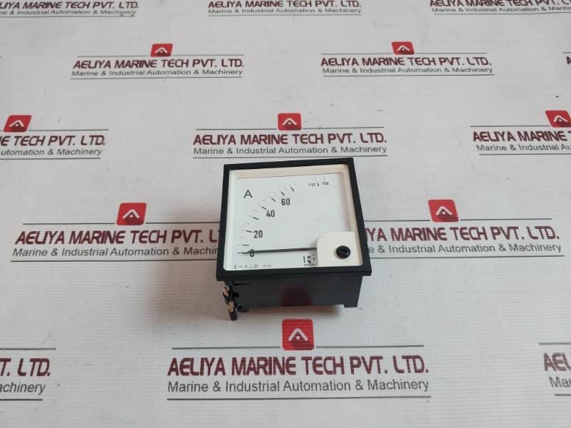 Rishabh Eq 96 Analog Panel Ampere Meter P1030295Ris 75/150A Sacc27077001