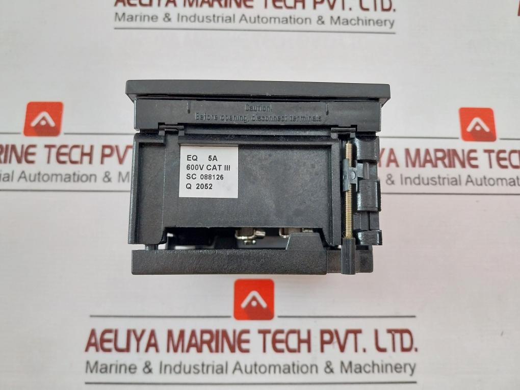 Rishabh Eq96 Analog Panel Meter Sc 088126 125/5A 600V (Without Dial)