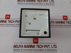 Rishabh Eq96 Analog Panel Meter Sc 088126 125/5A 600V (Without Dial)