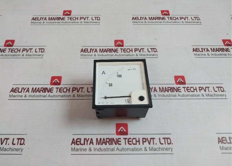 Rishabh Eq96 Analog Voltmeter 0-125/250A 125/5A 850V S8C 13715 Q 2097