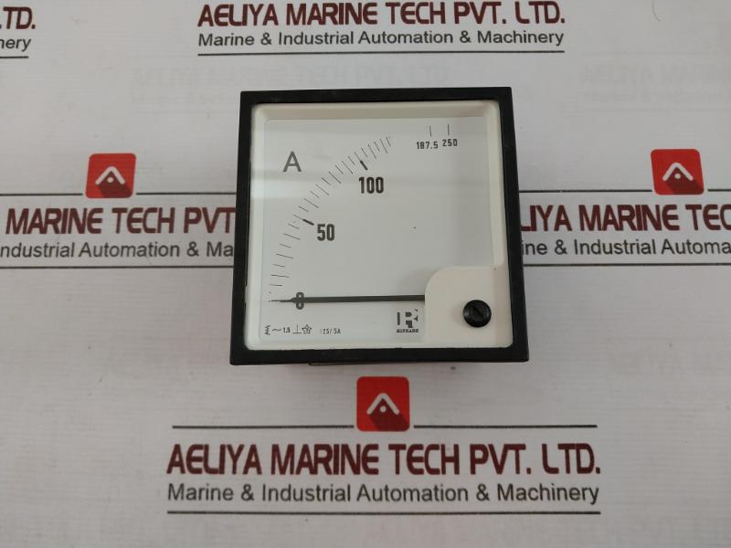 Rishabh Eq96 Analog Voltmeter 125/250A S6H 023652 Q2077