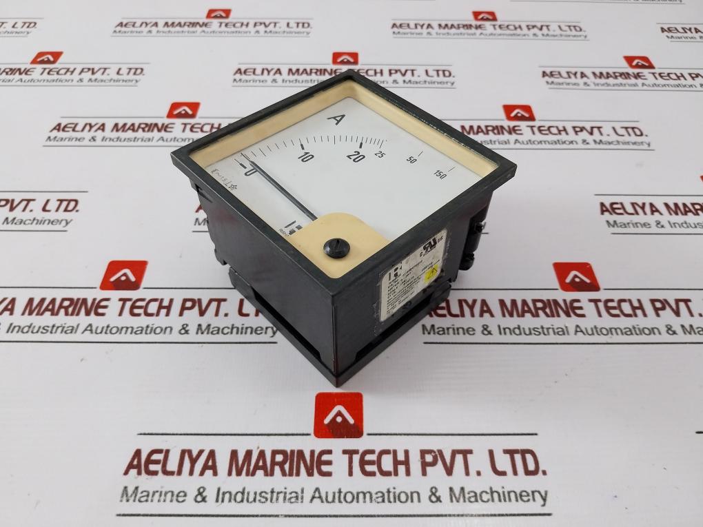 Rishabh Eq 96 Meter 0-25A 850V Peak Scale (X6)