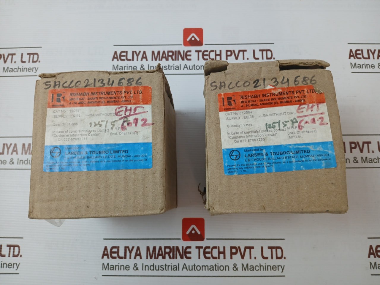 Rishabh EQ 96 Moving Iron Meter Ac Ammeters And Voltmeters S8E 000537 Q2097