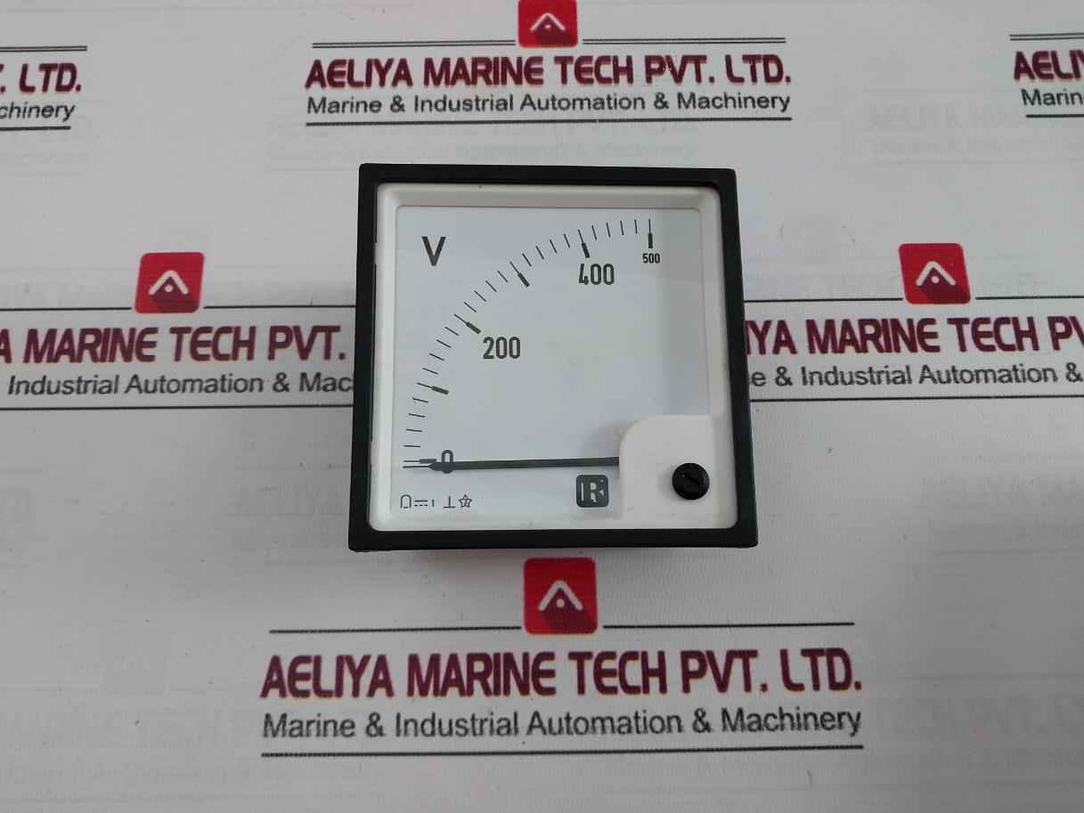 Rishabh Instrument 0-500 V 90D Dc Voltmeter