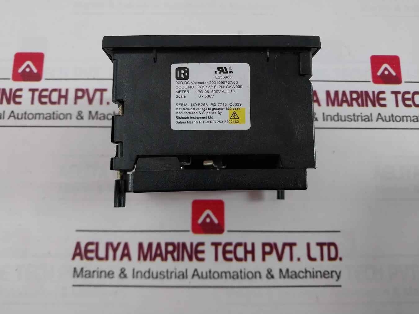 Rishabh Instrument 0-500 V 90D Dc Voltmeter