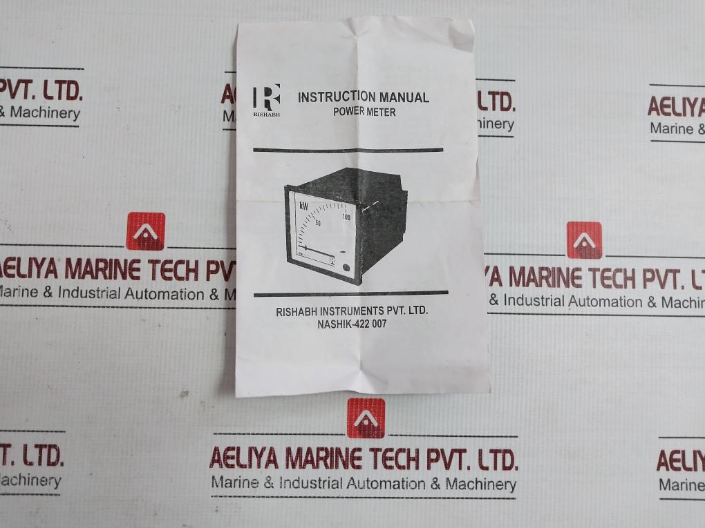 Power Meter Wl91-k5Cl1N1Aw8000 Rishabh Instruments