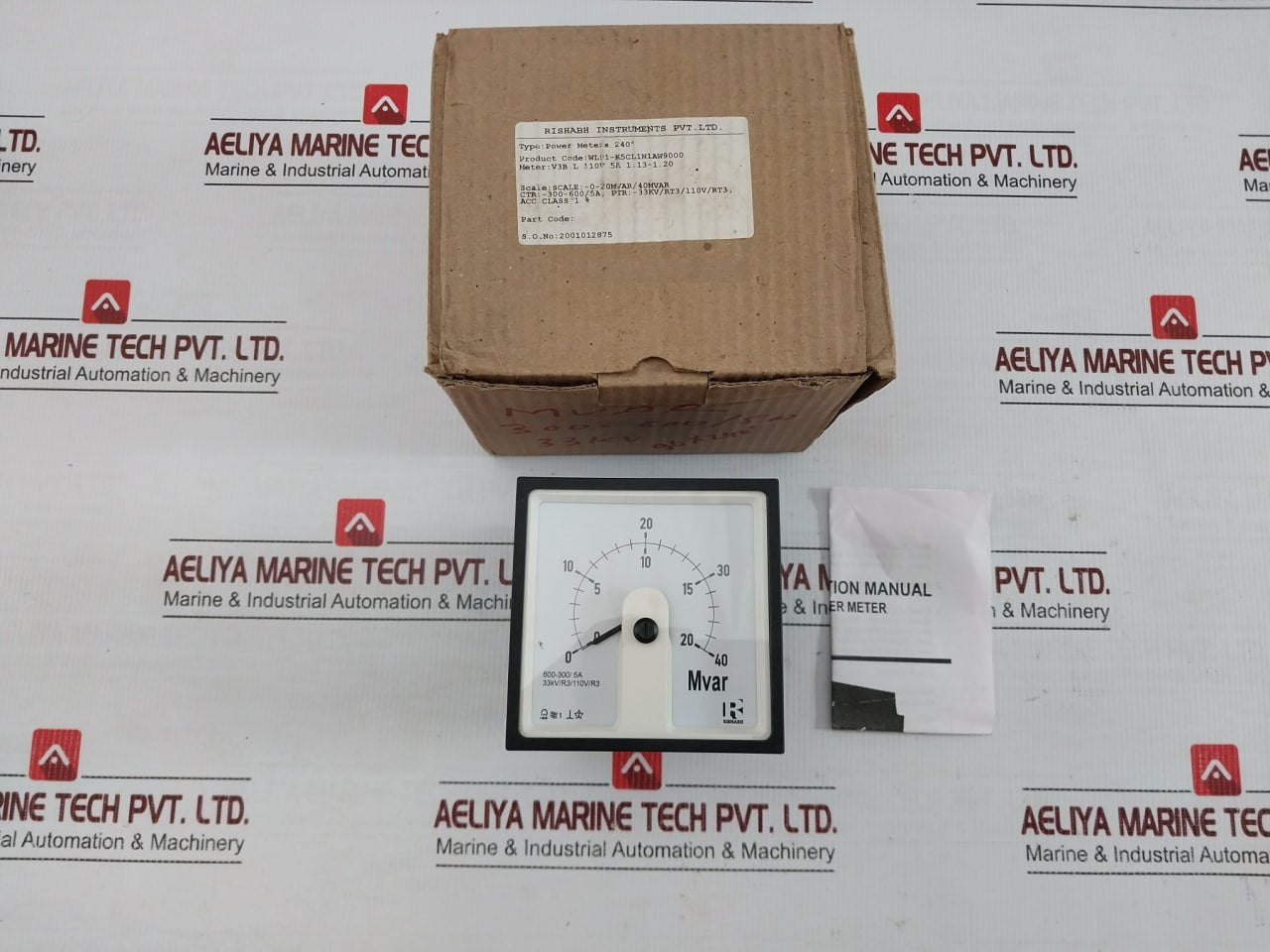 Analog Power Meter Wl91-k5Cl1N1Aw9000 Rishabh Instruments