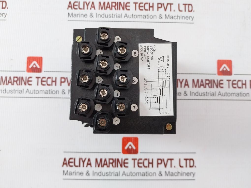 Power Meter 50Hz 0 To 25 Mw 240° Rishabh Instruments Wl 96 V3W
