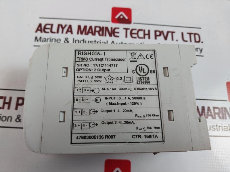 Rishabh Rish Con-i Trms Current Transducer E236986