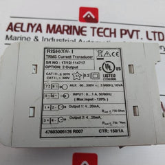 Rishabh Rish Con-i Trms Current Transducer E236986