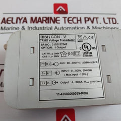 Rishabh Rish Con-v Trms Voltage Transducer 0-500V 4-20Ma