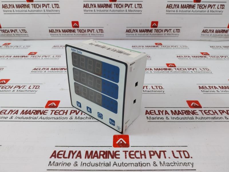 Rishabh Rish Delta P6533510Ris Programmable Multifunction Meter 5A/1A 45-65 Hz