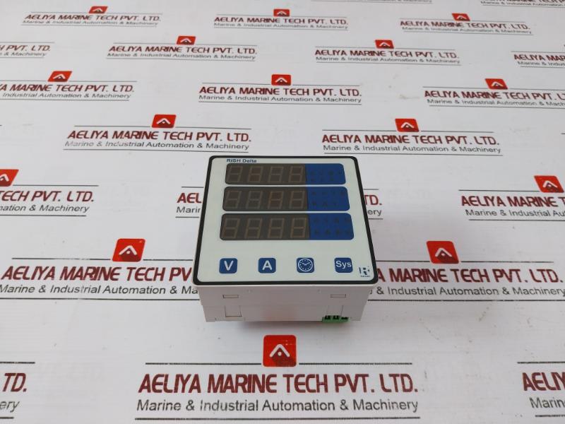 Rishabh Rish Delta P6533510Ris Programmable Multifunction Meter 5A/1A 45-65 Hz