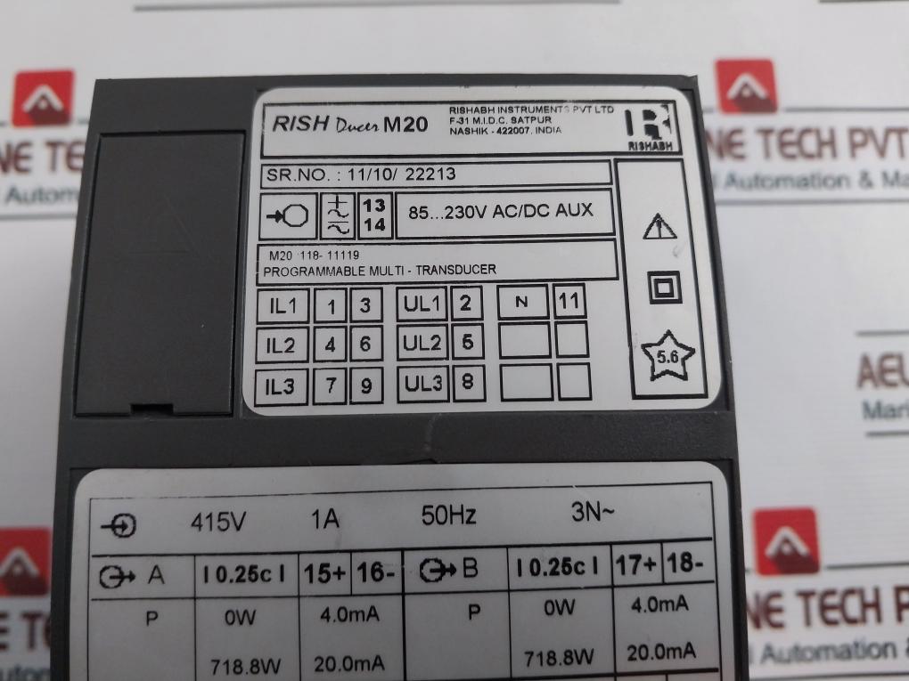 Rishabh Rish Ducer M20 Programmable Multi-transducer