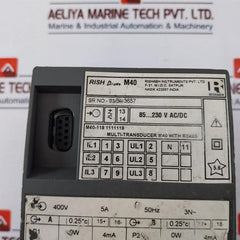 Rishabh Rish Ducer M40 Programmable Multi-transducer Rs485, 85…230Vac/Dc