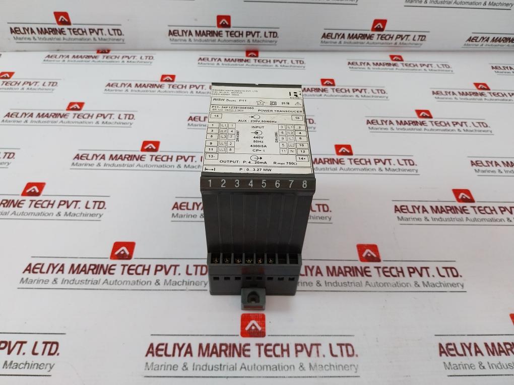 Rishabh Rish Ducer P11 Power Transducer 230V 50/60Hz 750Ω