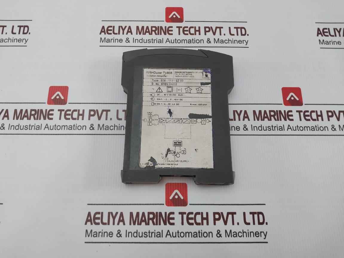 Rishabh Rish Ducer Tv-808 Isolating Amplifier 24-60V Ac/Dc