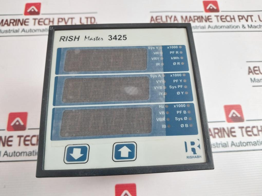 Rishabh Rish Master 3425 Multi-function Meter Ver: 3.57