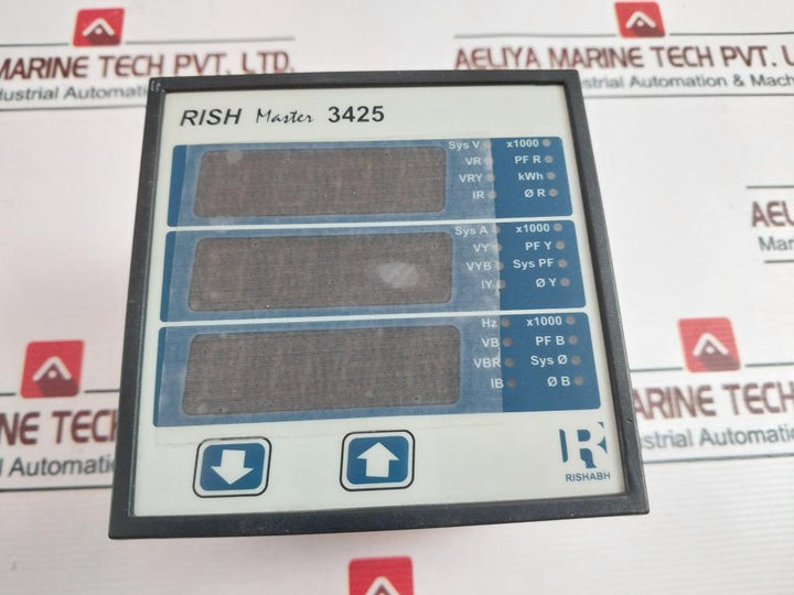 Rishabh Rish Master 3425 Multi-function Meter Ver: 3.57