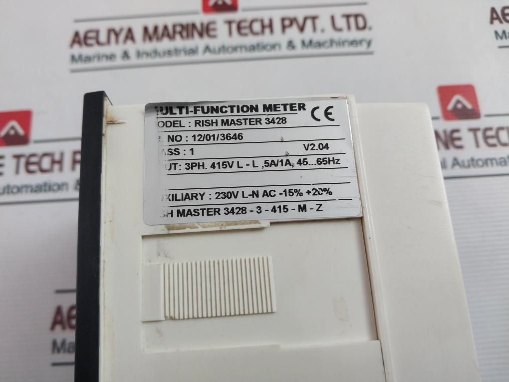 Rishabh Rish Master 3428 Multi-function Meter 45-65Hz Used