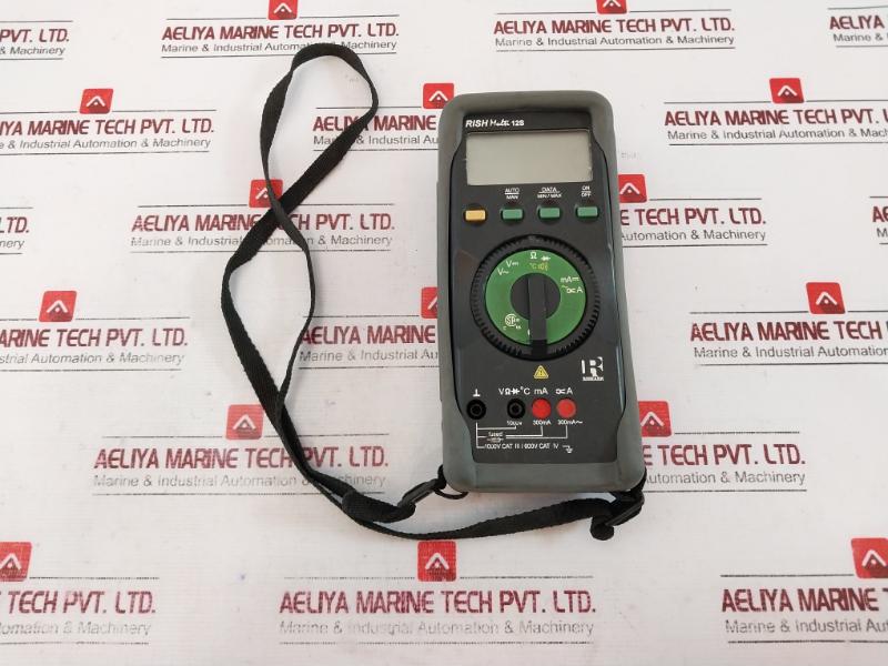 Rishabh Rish Multi 12S Digital Multimeter 1000V Cat Iii/600V Cat Iv